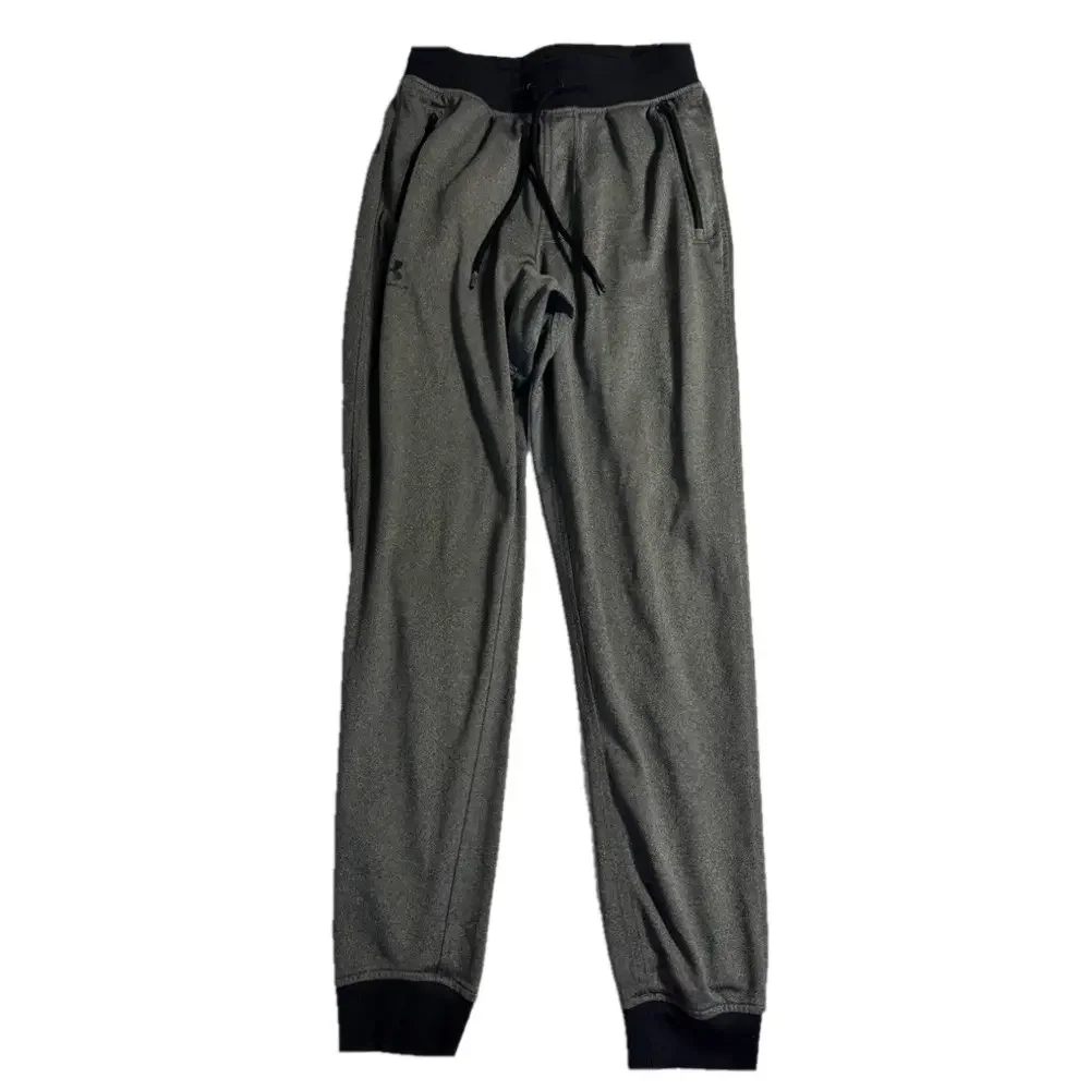 Under Armour Grey Black Activewear Pants Men Small - Picture 2 of 7